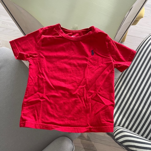 Polo Ralph Lauren Baby Red Logo Short Sleeve T Shirt - Picture 1 of 6